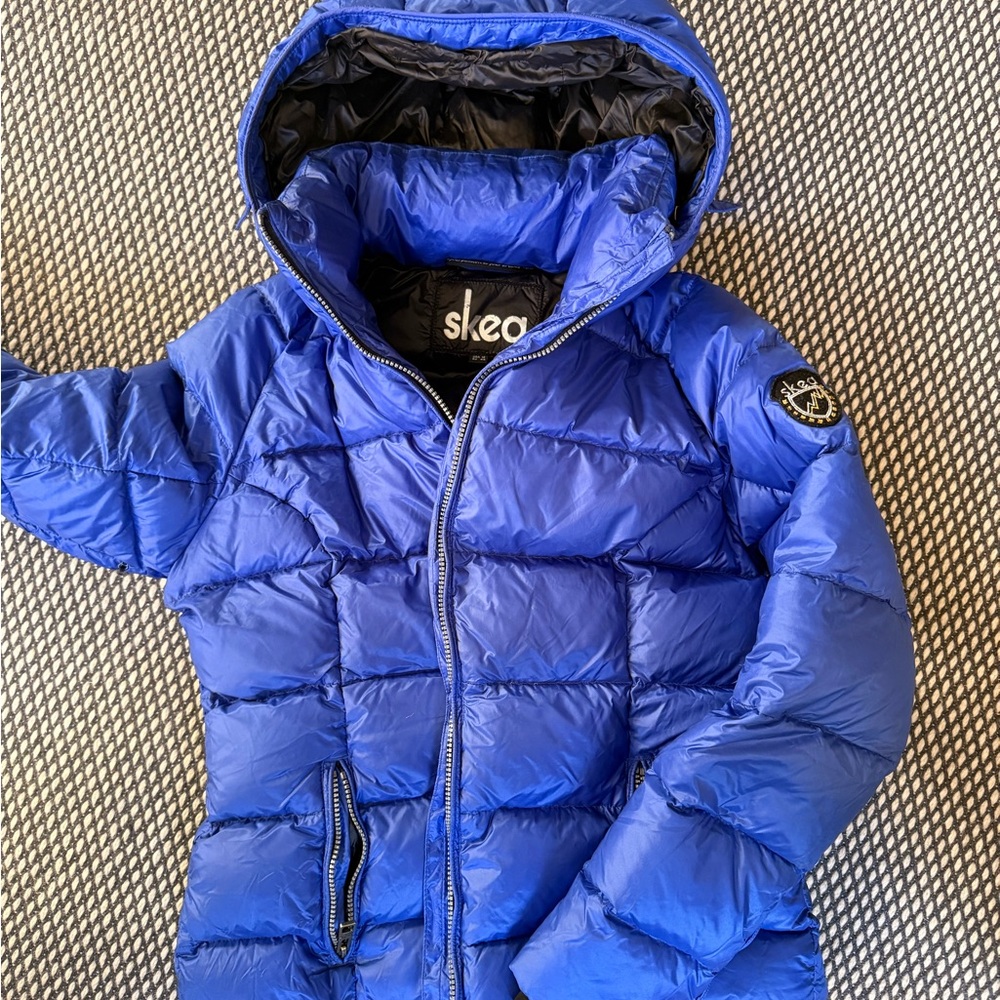 Skea Women's Blue Puffer Jacket - Picture 2 of 10